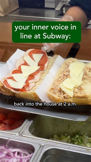 We all wish this person could be our inner voice in Subway | Subway