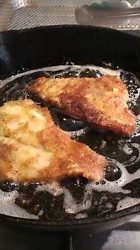 How to Fry Flounder Fish Fillets