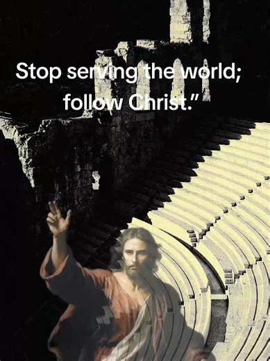 You can’t serve two masters. Choose Jesus fully and find true freedom. ✨ #Matthew624 #FreedomInChrist #UKChristian #FaithOverFear #JesusSaves
