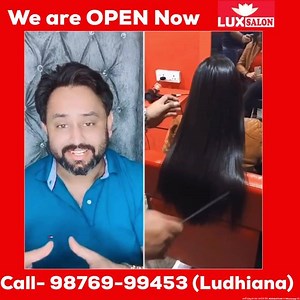 14K views · 1K reactions | Hair Rebonding & Smoothing offer  Call- 98769-99453 (Ludhiana) ⚫️Shoulder Length 2000/-, ⚫️Any length 3000/- till waist ✅FREE 1 Hair Spa & 1 Hair Cut (product: Loreal & Matrix, schwarzkopf) Call- 98769-99453 (Ludhiana) Add-LUX Salon, Dugri Road,Near reliance Petrol Pump & Near Libra Chownk , Ludhiana. | LUX SALON | Facebook