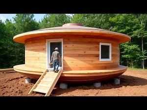 Old Man Builds Dream Home in 5 Years | Start to Finish by‪@Bochi-Hut‬