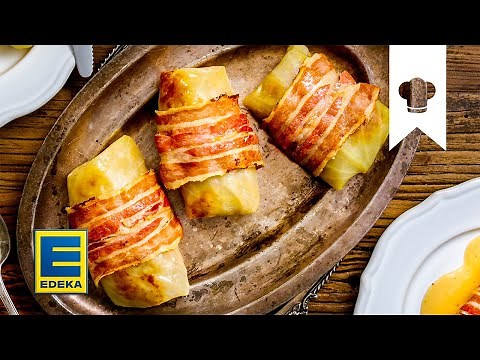 Kohlrouladen Rezept | Deftiger Küchenklassiker mit Hackfleisch-Füllung und Speck | EDEKA