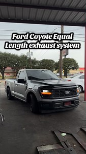 Custom equal-length dual 3” exhaust with X-pipe & SpinTech mufflers 🔥 Full dump setup on this F-150 Coyote Big shoutout to @bradysossaa for trusting us with his beautiful coyote F150 #CoyoteF150 #F150Coyote #equalength #SpinTech #CustomExhaust | JJ Mufflers