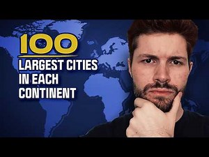Can I Name Each Continent's 100 Largest Cities? (JetPunk)