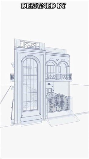 25'X34' House Plan |THE GLASS HOUSE REVEAL | Victorian Soul | Modern Vision ‪@cadtecture‬ #foryou