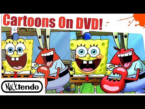 Cartoons on DVD Re-Released - Simpsons, Mario, SpongeBob & More!