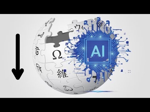 Wikipedia's Pageviews are Down: They Blame AI!