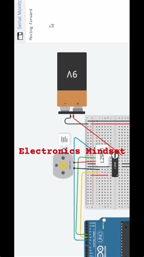 Control DC motor using Arduino #arduino #shortsfeed #arduinoproject #shortsvideo #border2 #border