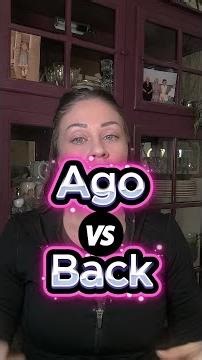 Ago 🆚 Back