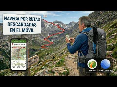 Import Wikiloc routes to your mobile phone