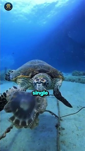 Fish Actually Fight Each Other Just to Eat Turtle Poop 🤯#shorts