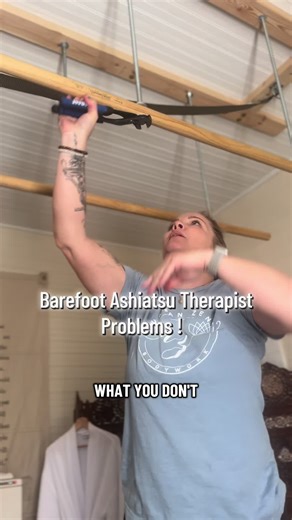 Behind every great Ashiatsu session… is someone tightening bolts and adjusting bars, sounding like a redneck … It’s me. I’m someone. 😆 #urbanzenbodywork #funny #massagetherapy #massagetherapist