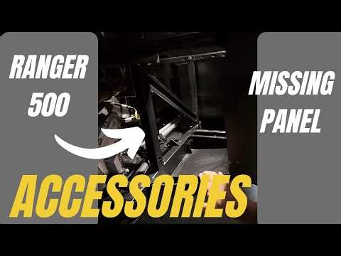 Building a Better Ranger 500: Hitch Mods & Splash Panel Install