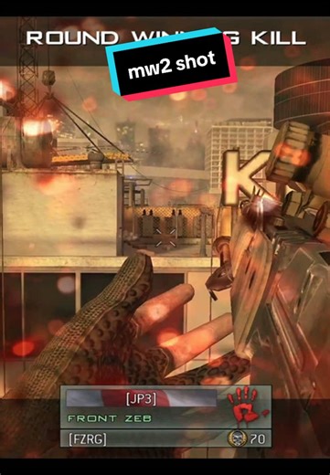 MW2 Highrise Trickshot & Team Victory