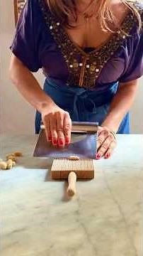 Making cavatelli, no fancy pasta making equipment needed