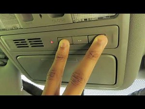 Training HomeLink Garage Buttons in Honda Pilot