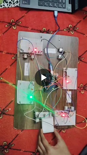 #arduino #embeddedsystems #iot #electronics #smarttraffic #studentproject #innovation #engineering | Sai Amrutha Thallam