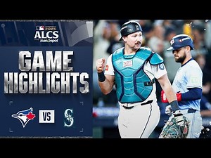 Blue Jays vs. Mariners ALCS Game 5 Highlights (10/17/25) | MLB Highlights
