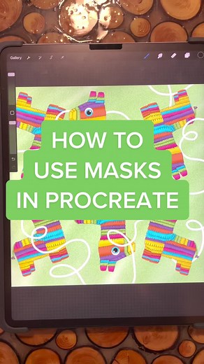 How to use the alpa lock, clipping mask, and layer mask features in Procreate #procreatebeginnertutorial #beginnerprocreatetips #learnprocreate #procreatebeginner #procreatefeatures #procreateclippingmask