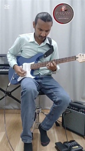 🎸 Western rhythm on pentatonic riff, explained by Chandan Premjee. Join Param Guitar Classes today!