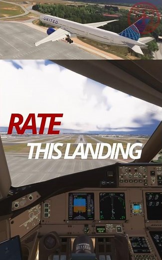 BOEING 777 | Landing with Scattered Clouds #7 | Atlanta