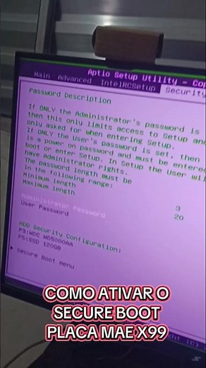 HOW TO ACTIVATE SECURE BOOT ON X99 MOTHERBOARD #x99 #secureboot #bf6 #battlefield6 #xeon #pc
