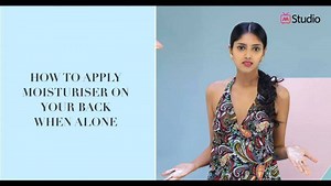 6K views · 47 reactions | Yes, we understand the common hassle of applying a moisturizer or body lotion on your back. So here's a cool hack to fix this problem. Watch on to know and share this tip with your friends. Head to the @myntra app and check #MyntraStudio - your personalized feed with cool hacks and tips like these and more. *link in the bio* | Myntra | Facebook