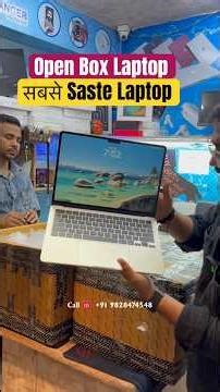 Open Box Laptop MacBook Windows Starting 5000 Rs || It Hanger Jaipur || RAISAR Plaza #shortsindia