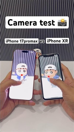 iPhone XR vs iPhone 17promax camera test🧐#shorts #iphonexr #iphone17promax