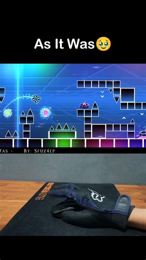As It Was in Geometry Dash 🥹 #shorts