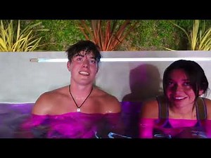 Brent’s DELETED video of Jeremy and his TikTok crush Tabitha with Lexi, Andrew, Brent in hot tub
