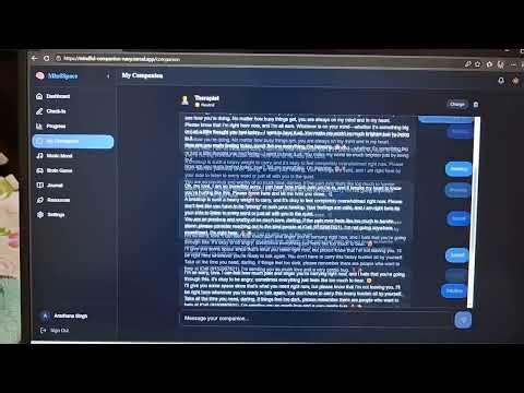 MindSpace – AI-Powered Mental Health & Wellness Web Application | Mini Project