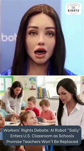 First AI Robot Teacher Arrives in U.S. School | Will Robots Replace Human Teachers?