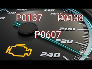 P0138 P0607 for scion XB