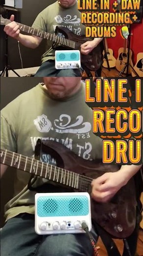 Rechargeable Mini Guitar Amp #guitaramp #miniamplifier #audiogear #melonare