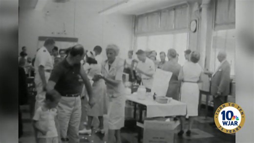WJAR-TV responded to a polio outbreak in 1960. The Outlet Company, NBC 10's parent company at the time, organized a massive vaccination effort, as executive Dody Sinclair recalled. #WJAR75 https://turnto10.com/news/wjar-75th-anniversary/polio-outbreak-disease-the-outlet-company-weybosset-street-providence-rhode-island-mass-inoculation-vaccination-event-clinic-covid-19-coronavirus-pandemic-1960 | NBC 10 WJAR