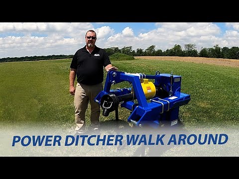 Power Ditcher Walk Around