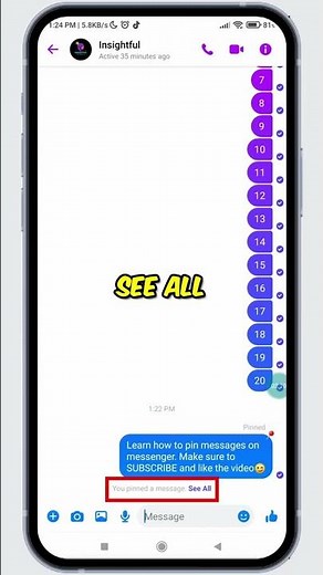 How to Pin Message in Messenger 2024 | How to Pin Messages on Messenger 2024 | Messenger Pin Message