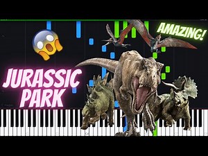 Jurassic Park Theme Piano Tutorial by PianoLand