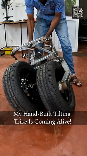 470K views · 6.5K reactions | Still building my custom tilting trike,...