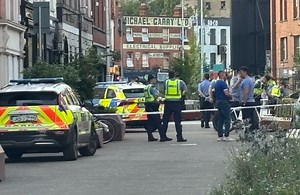 Garda hospitalised after unprovoked stabbing in Dublin city centre this evening