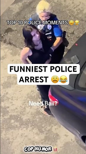 Top 10 funny police/ cop moments 😩😭.. Funny arrest and flirty suspects, with cop humor. #cophumor