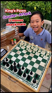 962K views · 8.1K reactions | 3 moves checkmate. King’s Pawn Counter-Attack #viralreels #fypシ #chess #meta #trending | GeozanMoves | Facebook