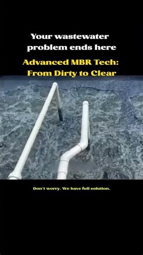 From Muddy to Crystal Clear in Seconds! ⚙️ Industrial MBR Technology