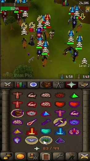 We Add A Extra Switch! 8 Ways Rushing #osrs #pking #roatpkz
