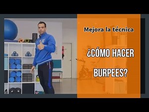 Progresión para realizar Burpees correctamente
