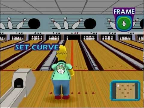 ARCADE MUSEUM - The Simpsons Bowling