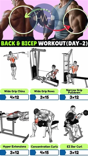 How to Build a Massive Back and Biceps | Full Workout Guide