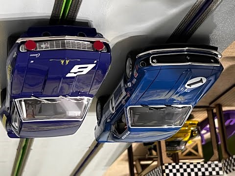 BRM Trans Am Cars On the Track