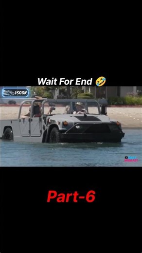 Yeh Car Pani me Ter kesi Rahi haii😳😶‍🌫️🙀??? #mrbeast #viral #trending